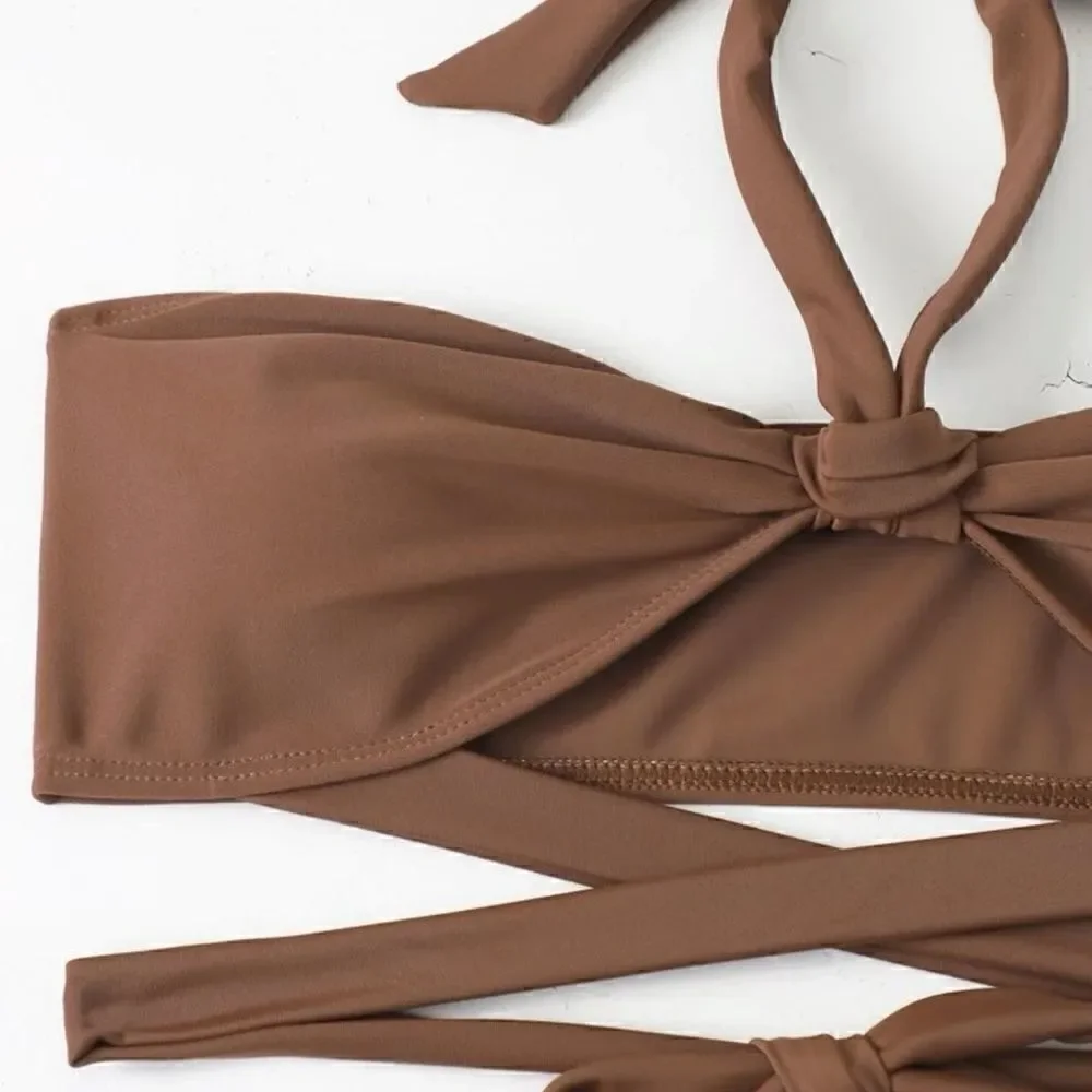 Bikini LUXE Three Piece Bikini Swimsuit Set